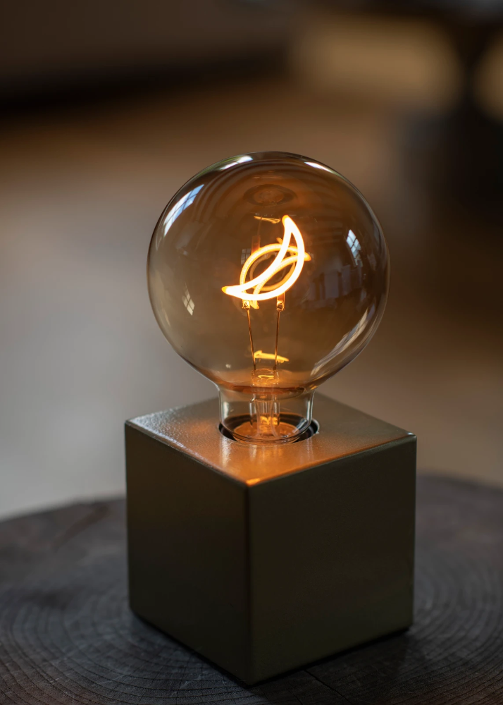 Miniatuur van Bailey LED lamp moon E27 2W 90lm warm wit dimbaar (145548)