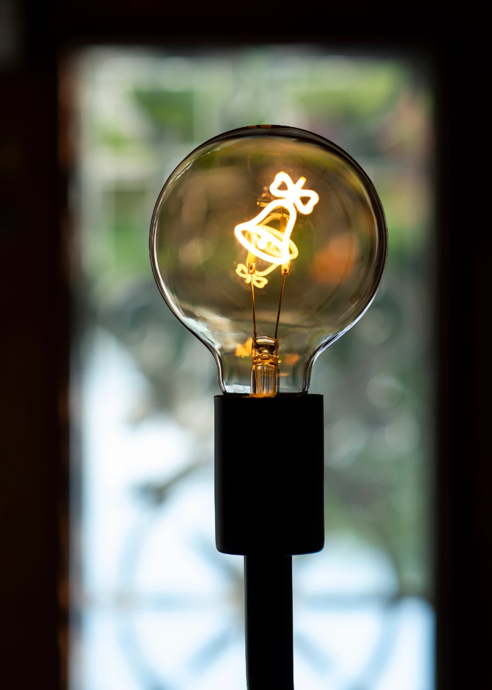 Miniatuur van Bailey LED lamp bell E27 2W 90lm warm wit dimbaar (145549)