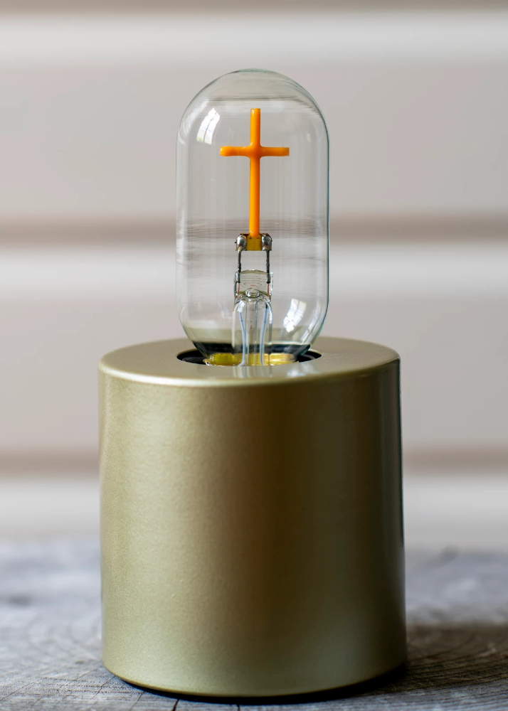 Miniatuur van Bailey LED lamp cross E27 2W 90lm warm wit dimbaar (145553)