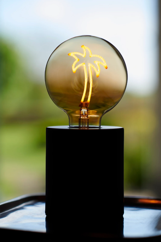 Miniatuur van Bailey LED lamp palm E27 2W 90lm warm wit dimbaar (145899)