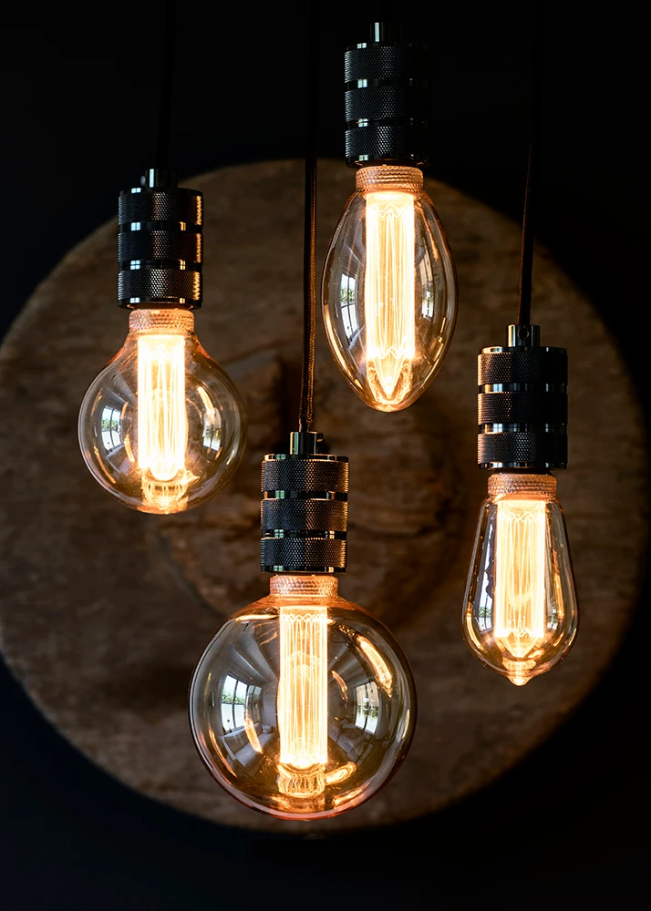 Miniatuur van Bailey LED glow filiament buis eenkneeps E27 4W 200lm 1800K warm wit (80100041292)