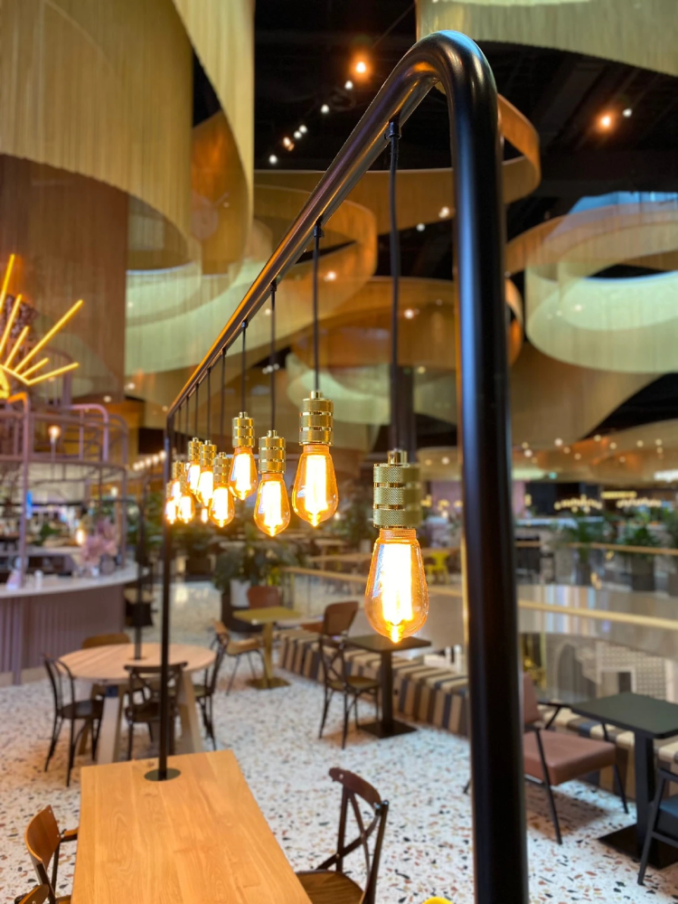 Miniatuur van Bailey LED glow filiament buis eenkneeps E27 4W 200lm 1800K warm wit (80100041292)