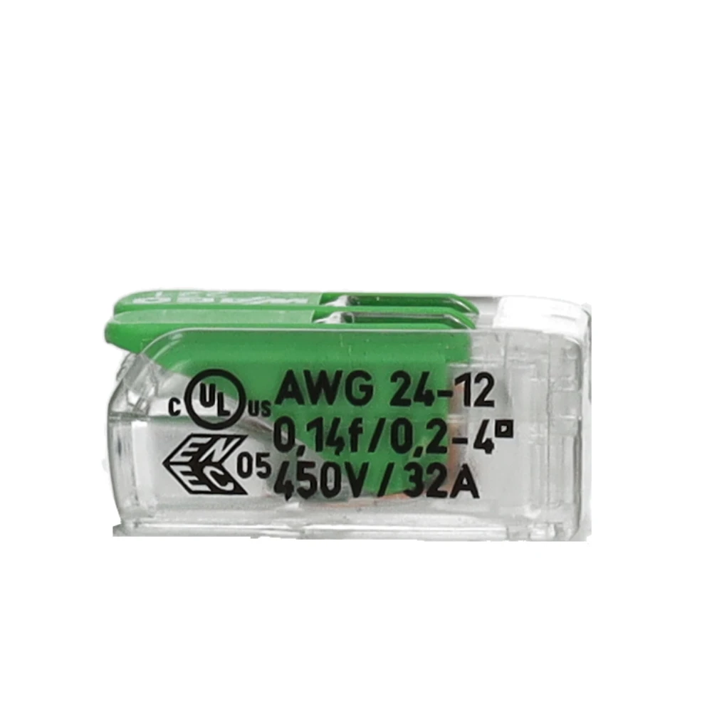 Miniatuur van Wago lasklem 2-voudig 4mm2 - per 100 stuks (221-422)