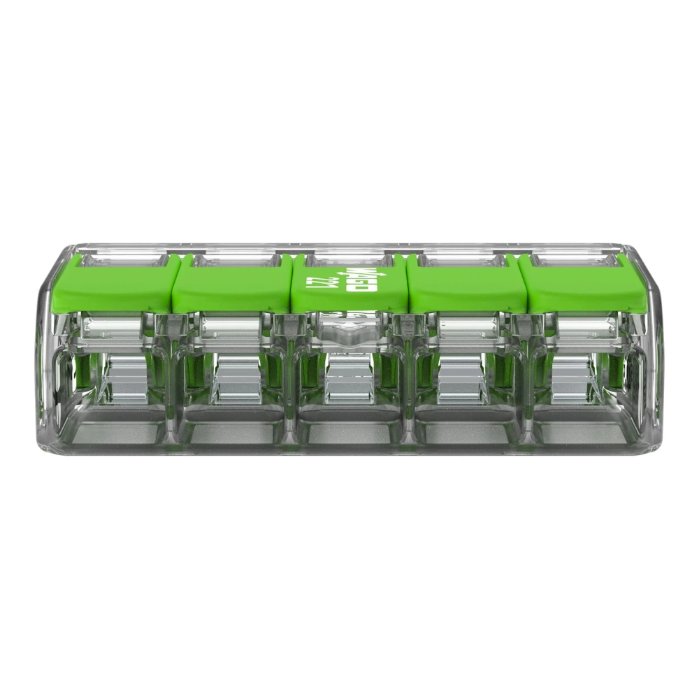 Miniatuur van Wago lasklem 5-voudig 4mm2 - per 25 stuks (221-425)