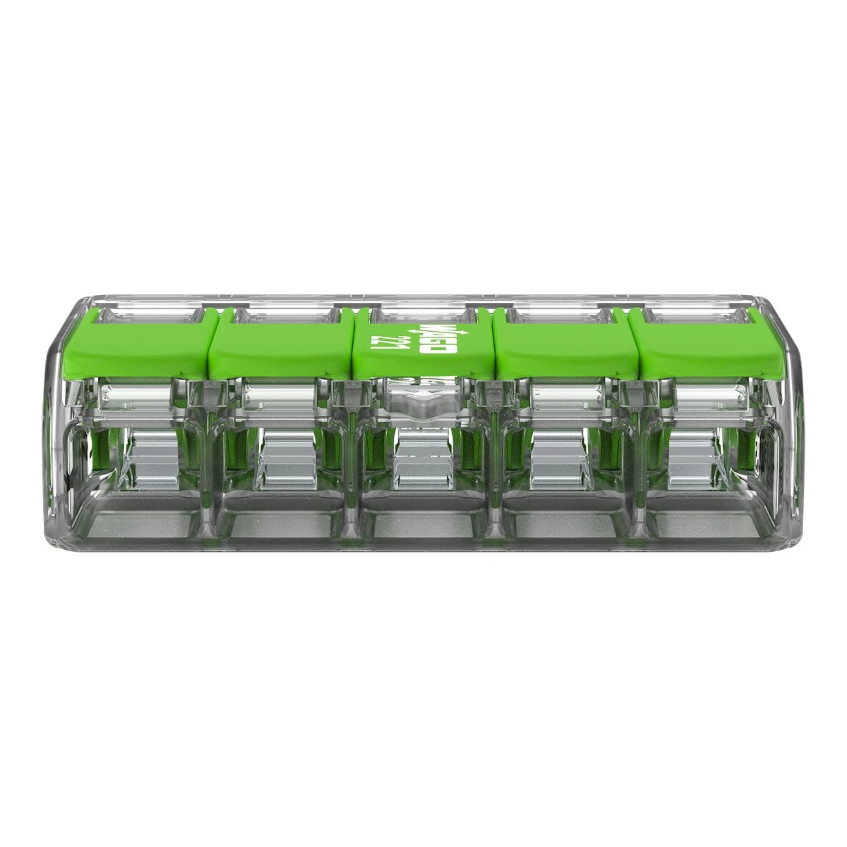 Miniatuur van Wago lasklem 5-voudig 4mm2 - per 25 stuks (221-425)