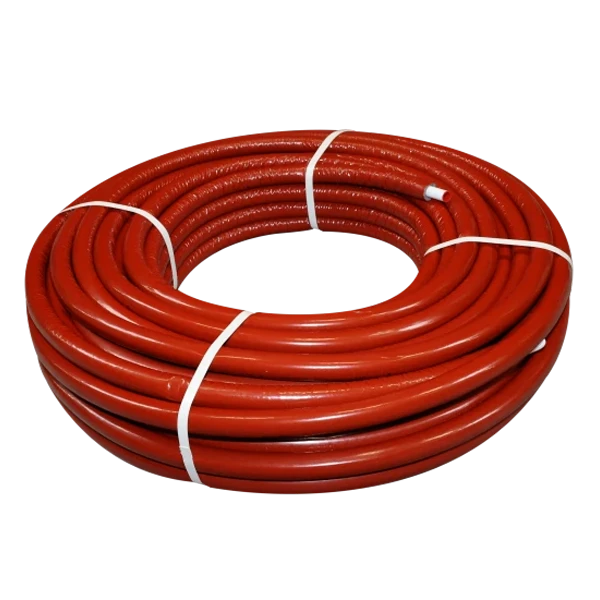 Miniatuur van Bonfix meerlagenbuis met isolatie rood alu-pers systeembuis 16mm x 2,0mm - op rol 50 meter (2003205)