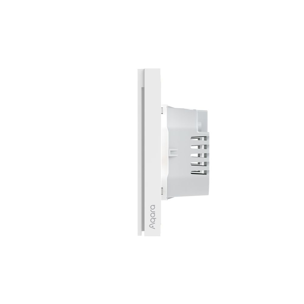 Miniatuur van Aqara draadloze Schakelaar inbouw 2-voudig H1 + neutraal (WS-EUK04)