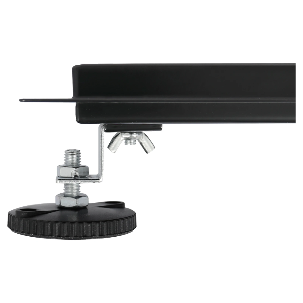 Miniatuur van Differnz douchegoot RVS met flens 70x70x700mm - zwart (33.111.16)