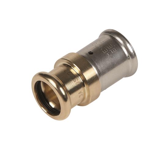 Miniatuur van Henco rechtekoppeling Henco pers x koper pers 16mm x 15mm (36P-1615P)