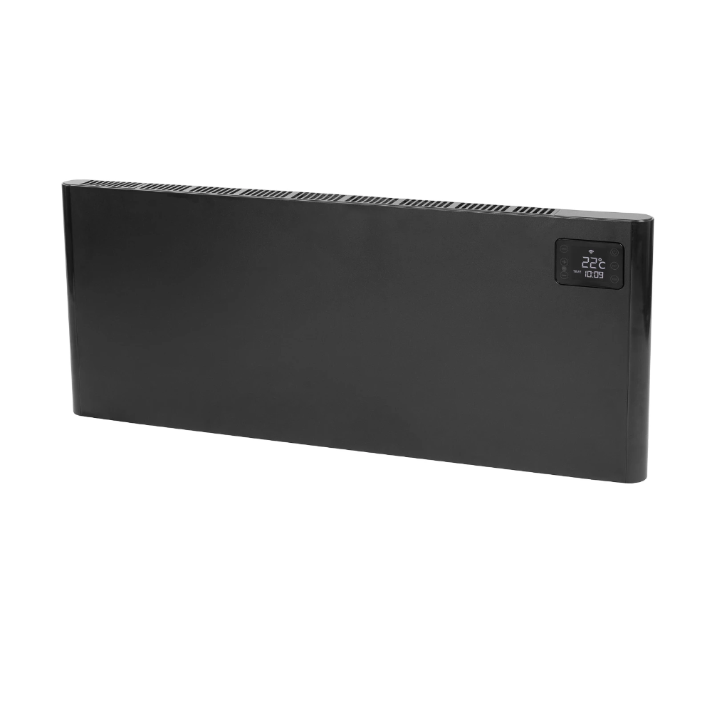 Miniatuur van Eurom alutherm elektrische kachel 2500W met WiFi en app - zwart (361117)