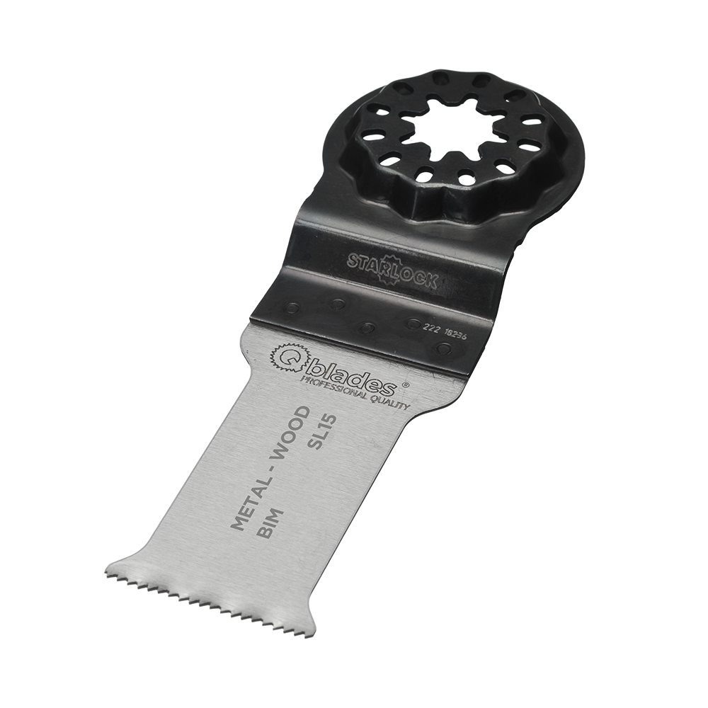Miniatuur van Qblades multitool zaagblad hout - metaal Starlock SL92 - set van 4 stuks (QBL382561)