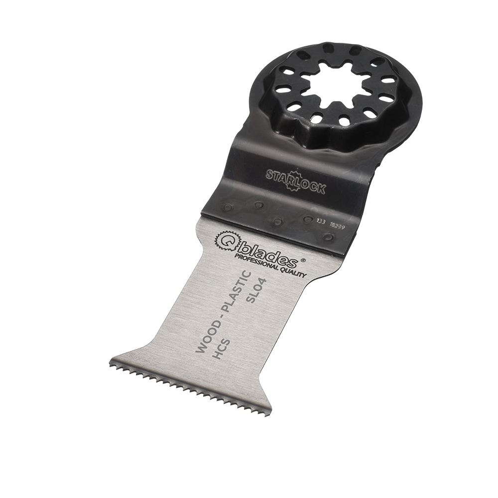 Miniatuur van Qblades multitool zaagblad hout Starlock SL93 - 5x SL04 en 6x SL06 set van 11 stuks ( QBL382578)