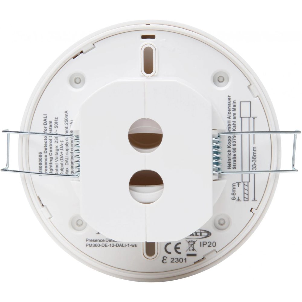Miniatuur van Kopp aanwezigheidsmelder Dali-2 inbouw range 12 meter - wit (828000006)