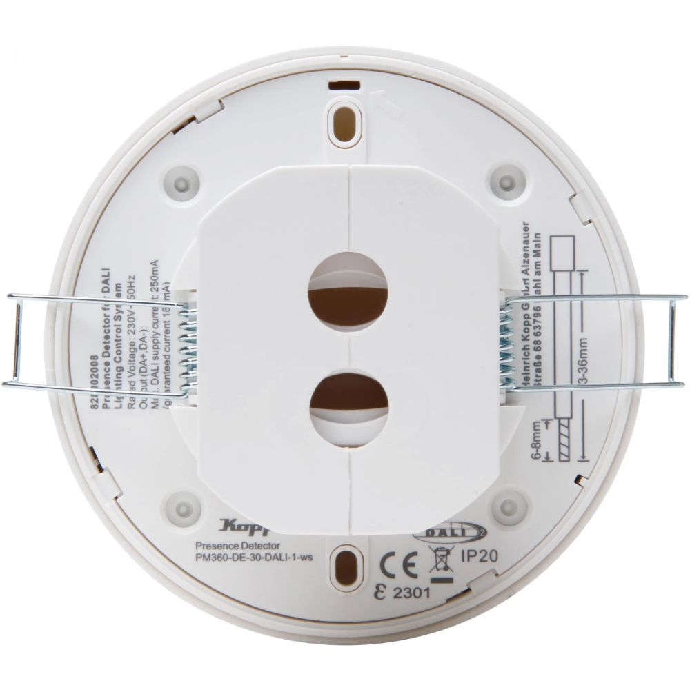 Miniatuur van Kopp aanwezigheidsmelder Dali-2 inbouw range 30 meter - wit (828002008)