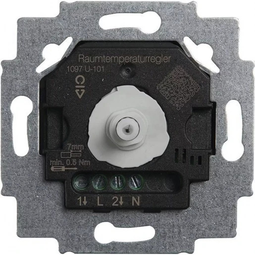 Miniatuur van Busch-Jaeger inbouw thermostaat 250V met wisselcontact (2CKA001032A0527)