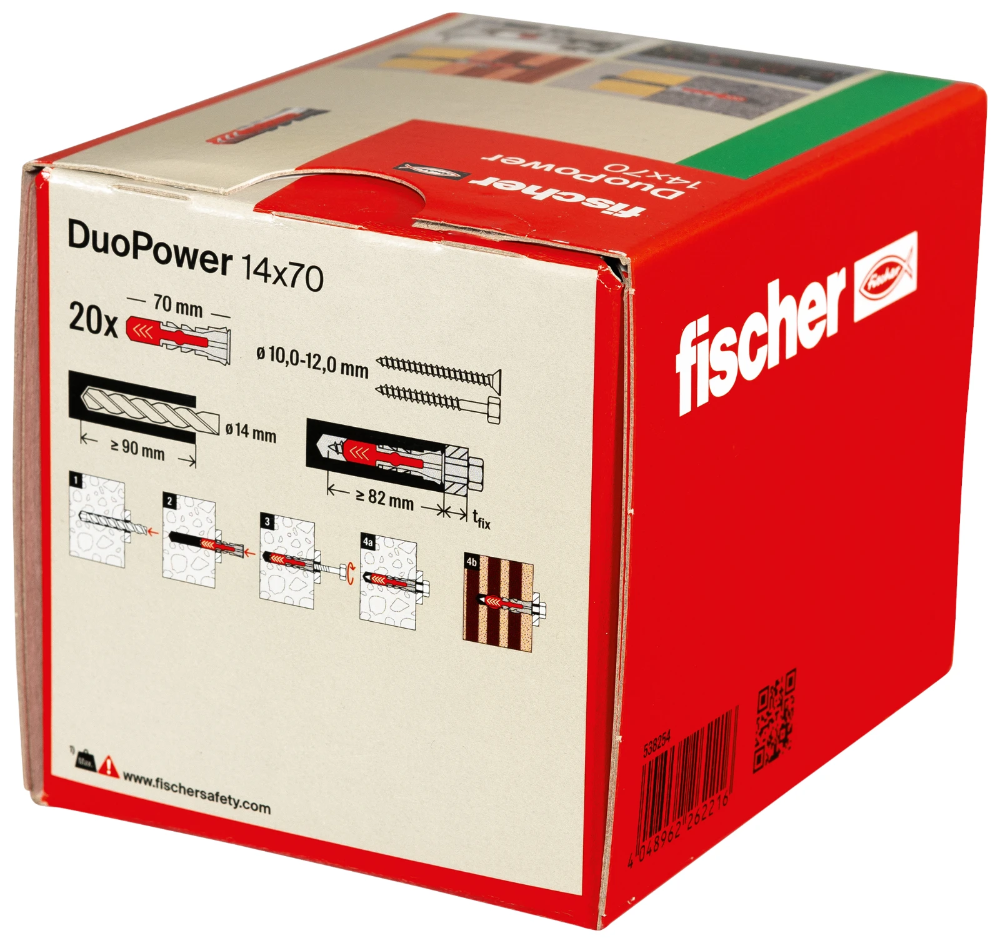 Miniatuur van Fischer DuoPower 14x70 - per 20 stuks (538254)