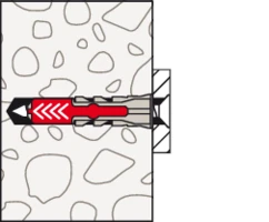 Miniatuur van Fischer DuoPower 5x25 met schroef - 50 stuks (535458)