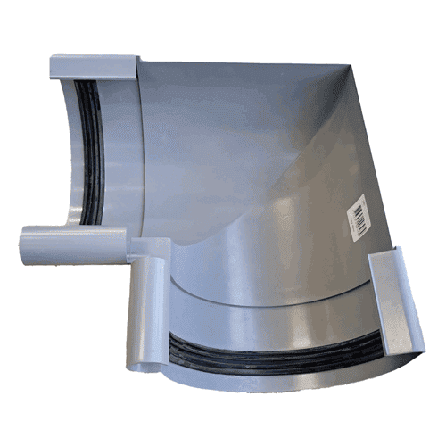 Miniatuur van ESLON PVC binnenhoek voor mastgoot type 150 - grijs (10557)