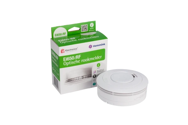 Miniatuur van Ei Electronics optische rookmelder met lithium batterij 10 jaars - draadloos koppelbaar (EI650IRF-1XNL)