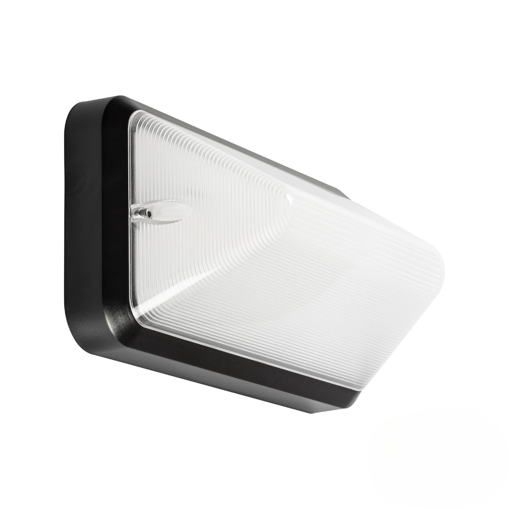 Miniatuur van Prolumia vandalismebestendig gevel armatuur met sensor 7W 3000K-4000K IP66 zwart (40010311)