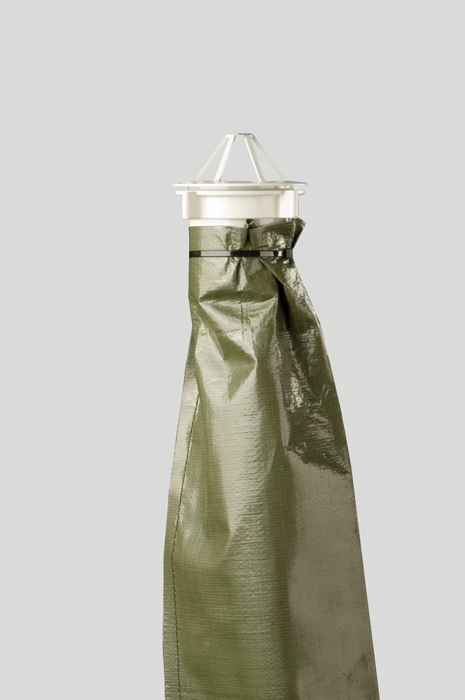 Miniatuur van Ubbink tijdelijke HWA afvoerslang lengte 100mm rol 25m - donkergroen (0201826)