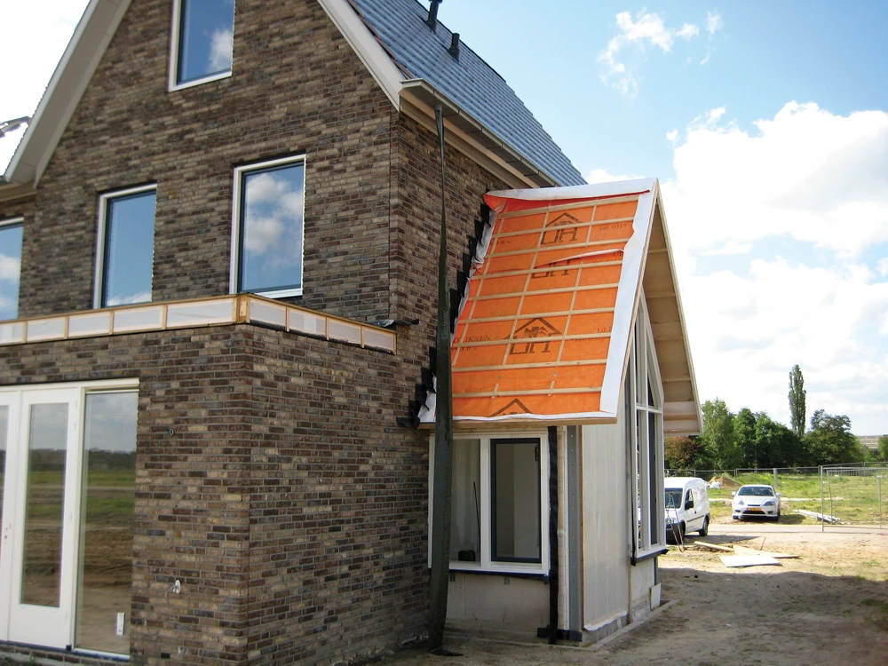 Miniatuur van Ubbink tijdelijke HWA afvoerslang lengte 100mm rol 25m - donkergroen (0201826)