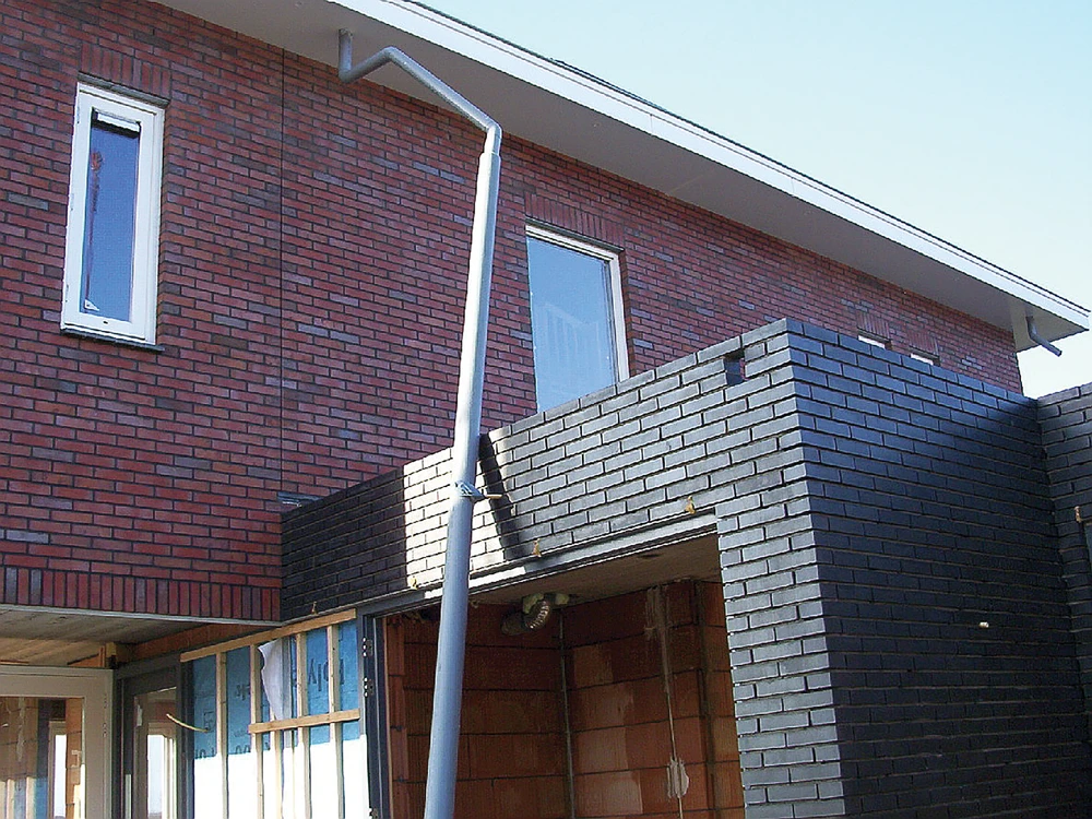 Miniatuur van Ubbink tijdelijke HWA afvoerslang lengte 100mm rol 25m - donkergroen (0201826)