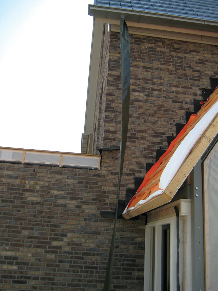 Miniatuur van Ubbink tijdelijke HWA afvoerslang lengte 100mm rol 25m - donkergroen (0201826)