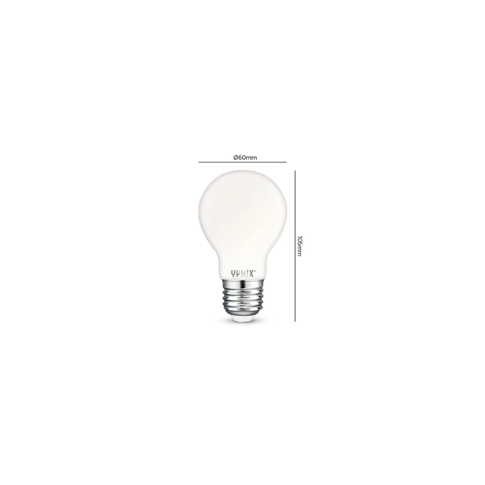 Miniatuur van Yphix LED lamp filament peer E27 2.5W 250lm warm wit 2700K (50510425)