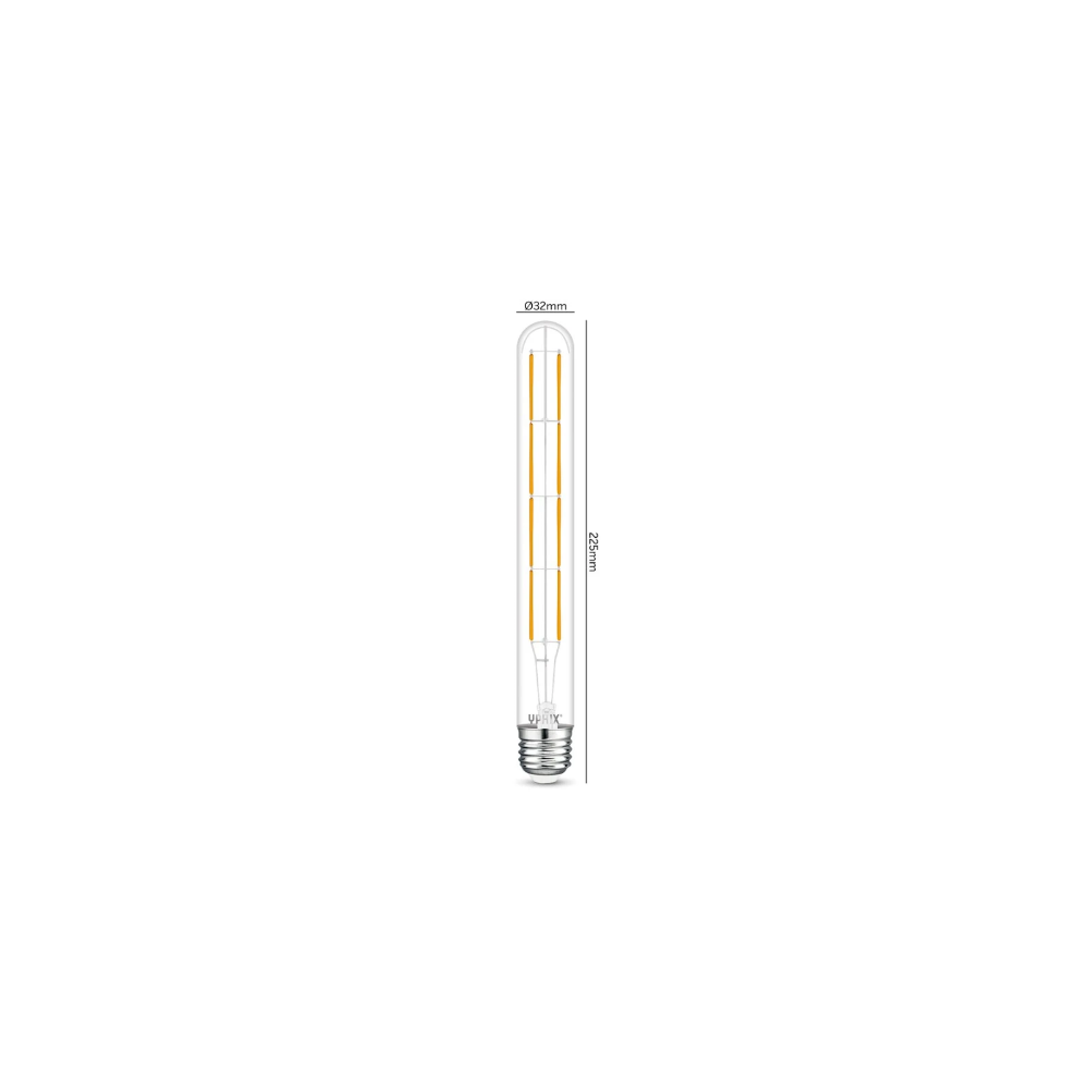 Miniatuur van Yphix LED lamp filament edison E27 4.5W 470lm warm wit 2700K dimbaar (50510461)