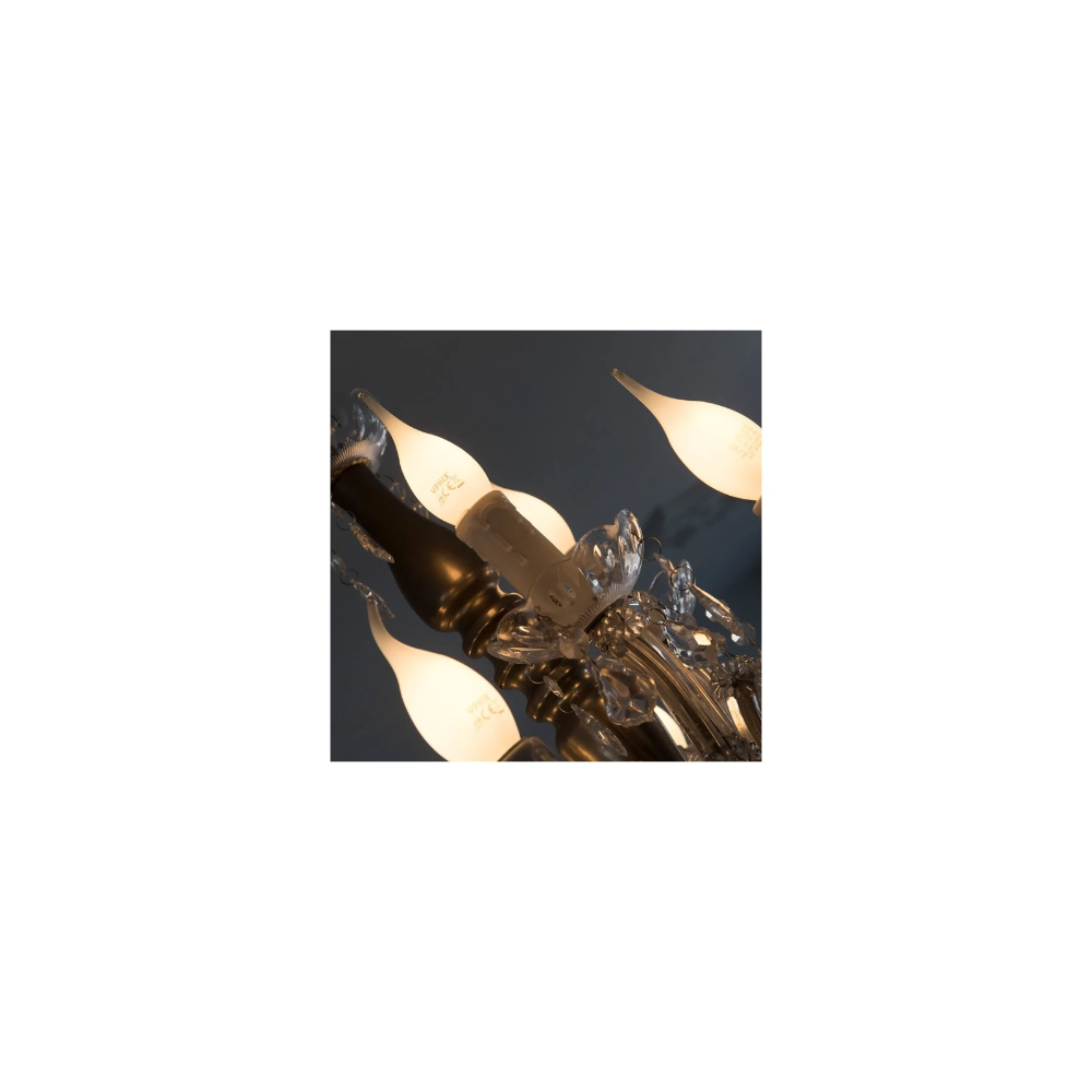 Miniatuur van Yphix LED lamp filament helder kaars E14 4.5W 470lm warm wit 2700K dimbaar (50510609)