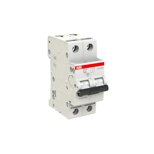 Miniatuur van ABB Vynckier automaat 2-polig 2A C-curve (ABBVY32C02)