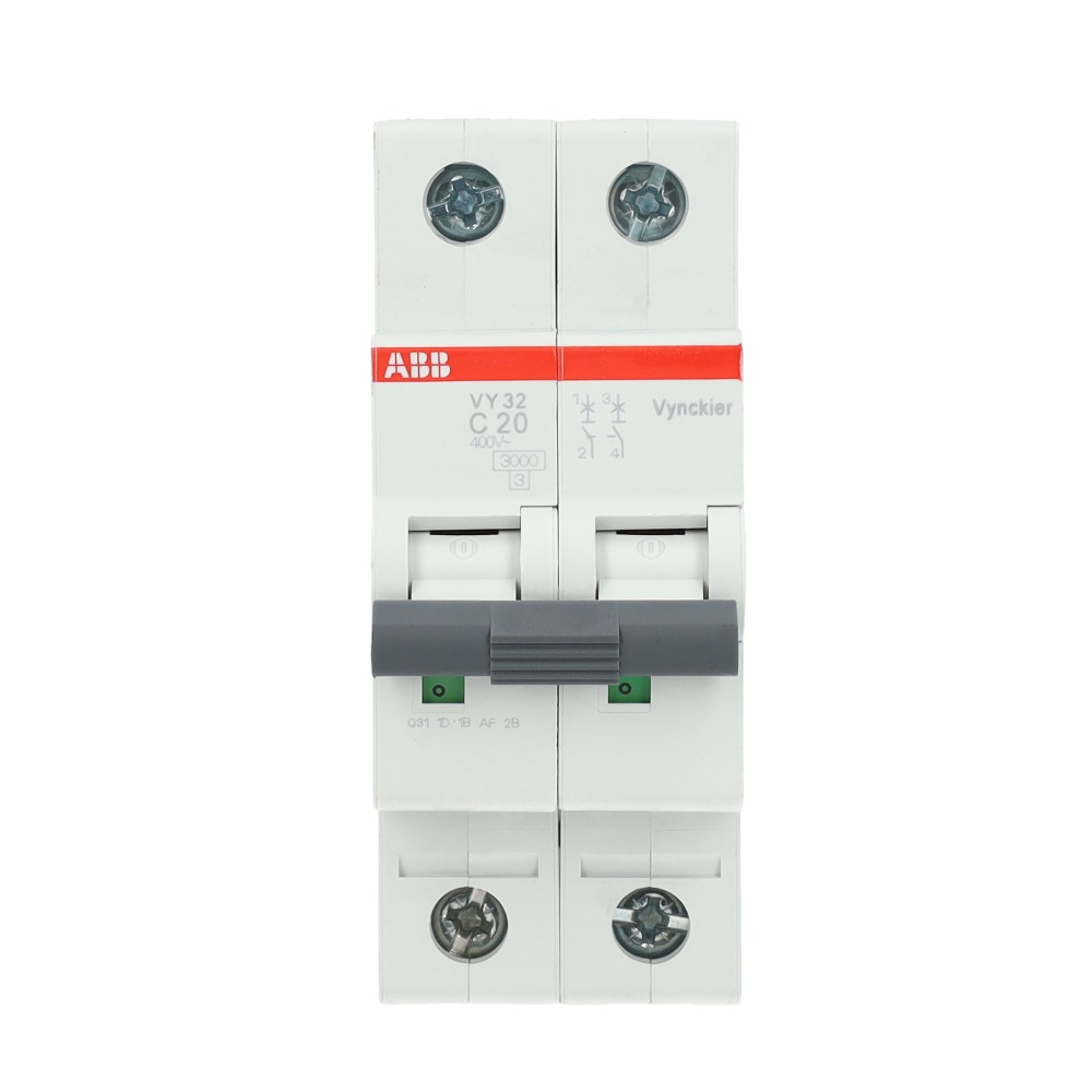 Miniatuur van ABB Vynckier automaat 2-polig 20A C-curve (VY32C20)