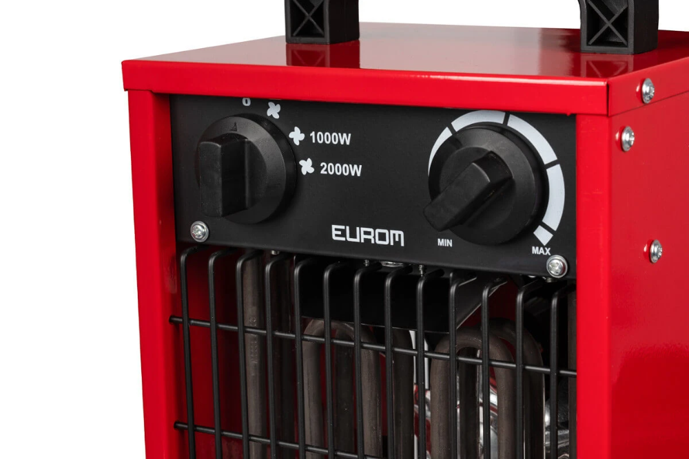 Miniatuur van Eurom elektrische werkplaatskachel met ventilator EK Fanheat 2000W 2 standen bereik max 75m3 (332384)