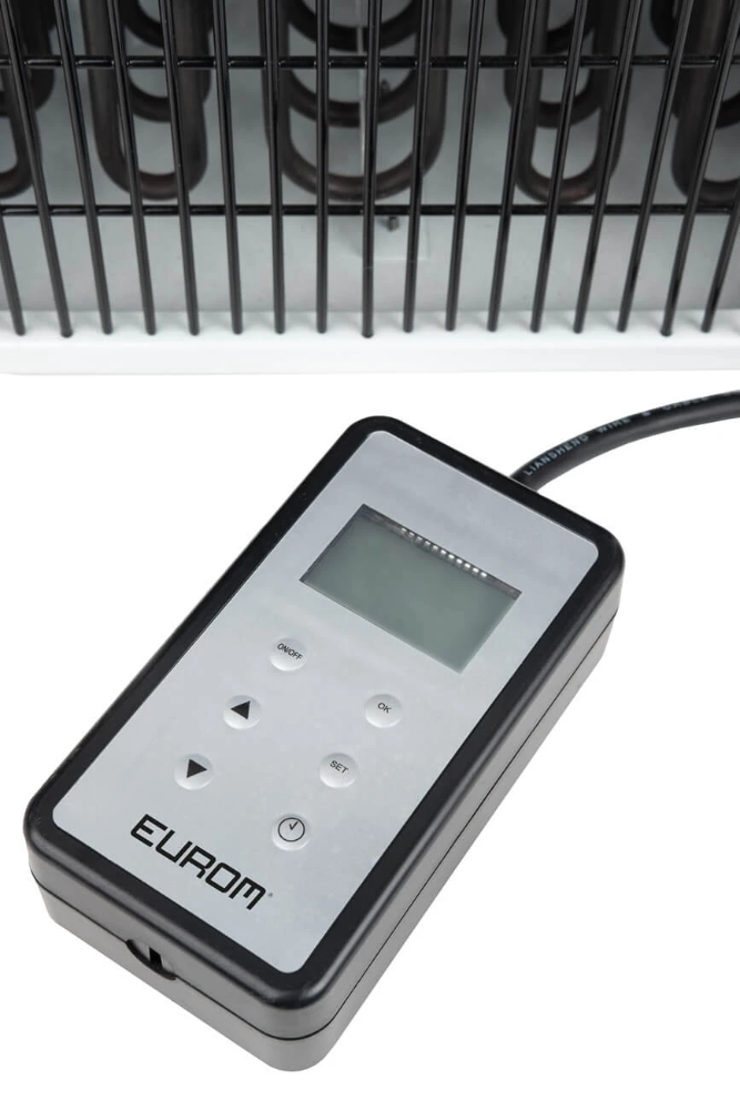 Miniatuur van Eurom elektrische werkplaatskachel wandmodel met ventilator 400V EK5000 Wall 5000W bereik max 190m3 (332261)