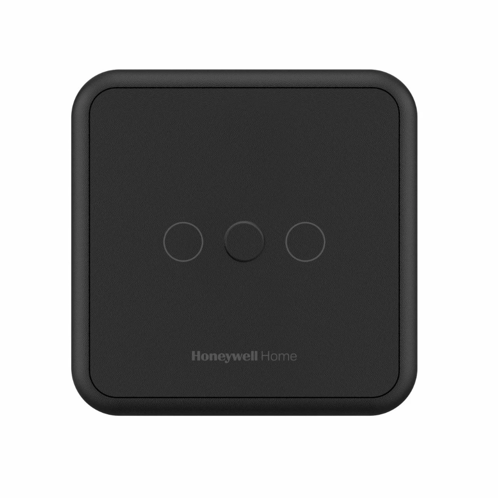 Miniatuur van Honeywell Home draadloze ruimtethermostaat DTS4 zwart - aan/uit (DTS42BRFST22)
