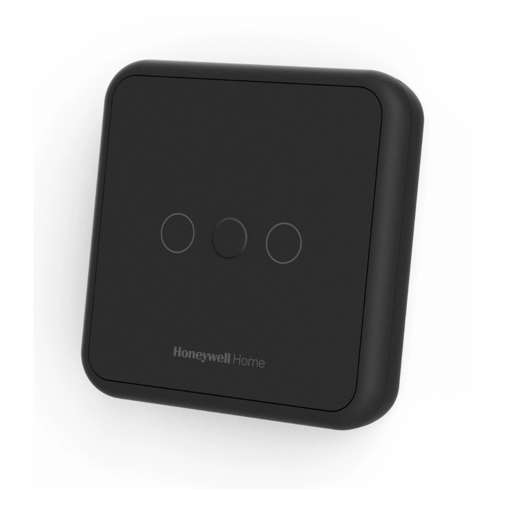 Miniatuur van Honeywell Home draadloze ruimtethermostaat DTS4 zwart - aan/uit (DTS42BRFST22)