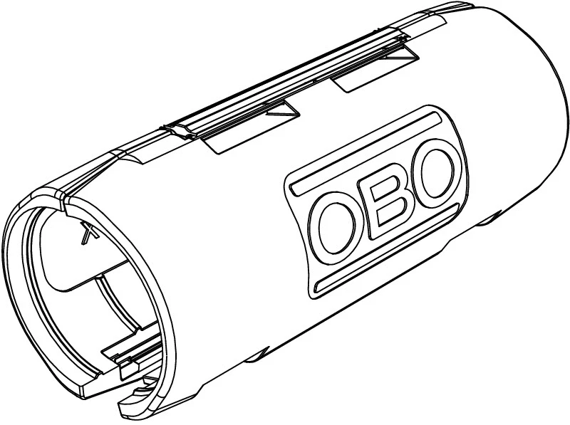 Miniatuur van OBO Quick-Pipe verbindingsmof 15.5mm lichtgrijs - per 10 stuks (3000 MMS M16 LGR)