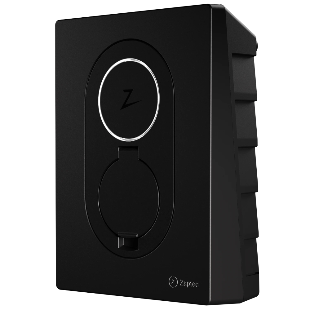 Miniatuur van Zaptec GO laadpaal (3.7 - 22kW) met mennekes WCD type 2 - zwart (900-00041)