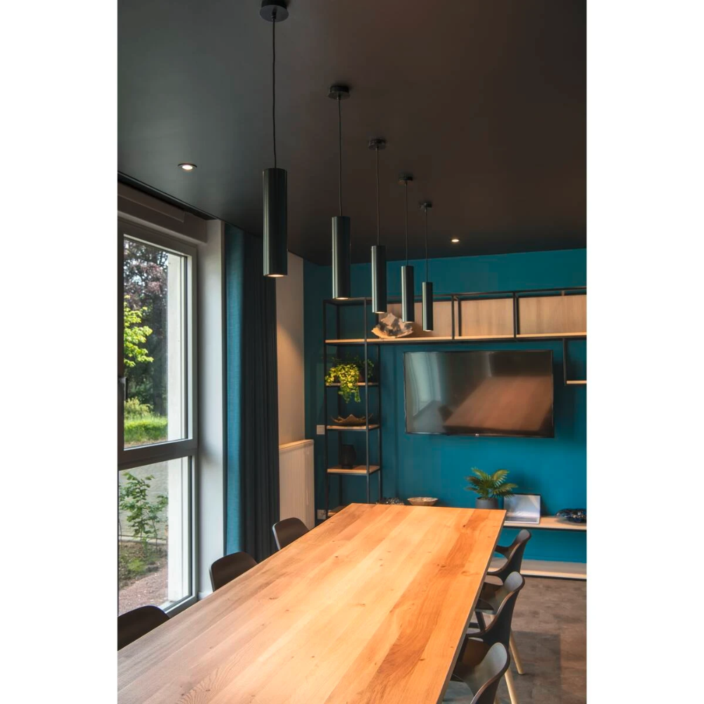 Miniatuur van SLV LED inbouwspot GU10 50W rond kantelbaar zaagmaat 78mm diameter 93mm - zwart (1007375)