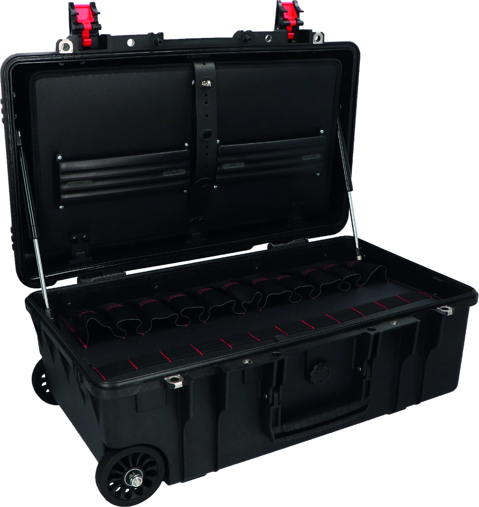 Miniatuur van GT Line gereedschapskoffer trolley waterdicht PP 550x350x225mm voor circa 32 tools (GT 52-21 PSS)