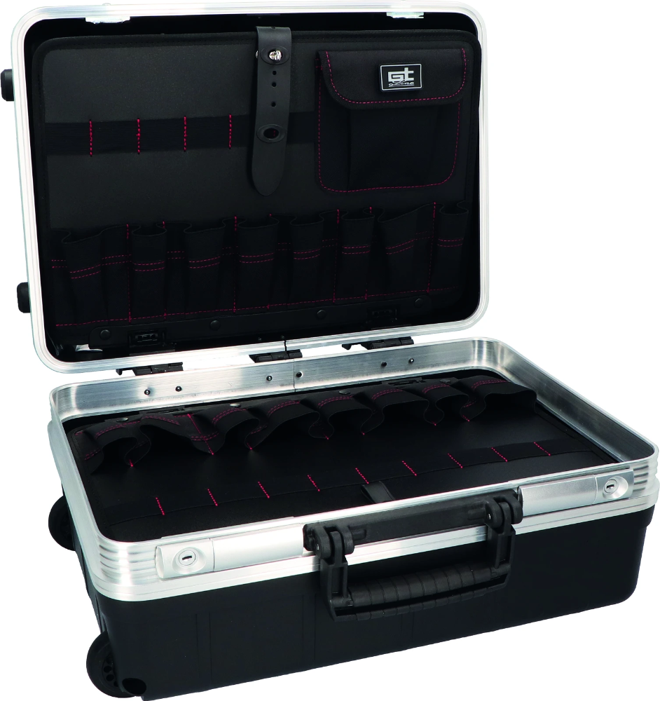 Miniatuur van GT Line gereedschapskoffer trolley PP 466x378x240mm voor circa 54 tools (REVO21 WH PTS)