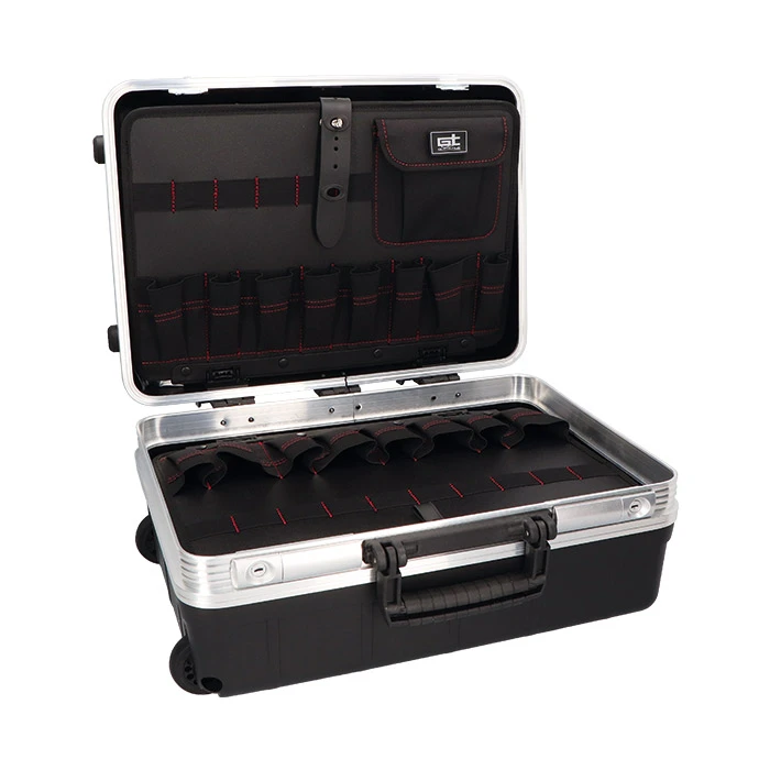Miniatuur van GT Line gereedschapskoffer trolley PP 466x378x240mm voor circa 54 tools (REVO21 WH PTS)