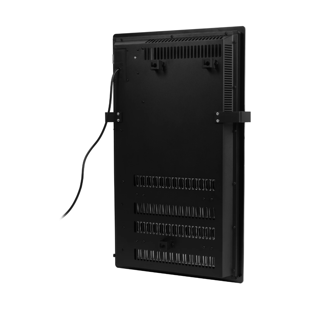 Miniatuur van Eurom alutherm sani verre elektrische kachel voor badkamer 1200W met wifi en app - zwart (361261)