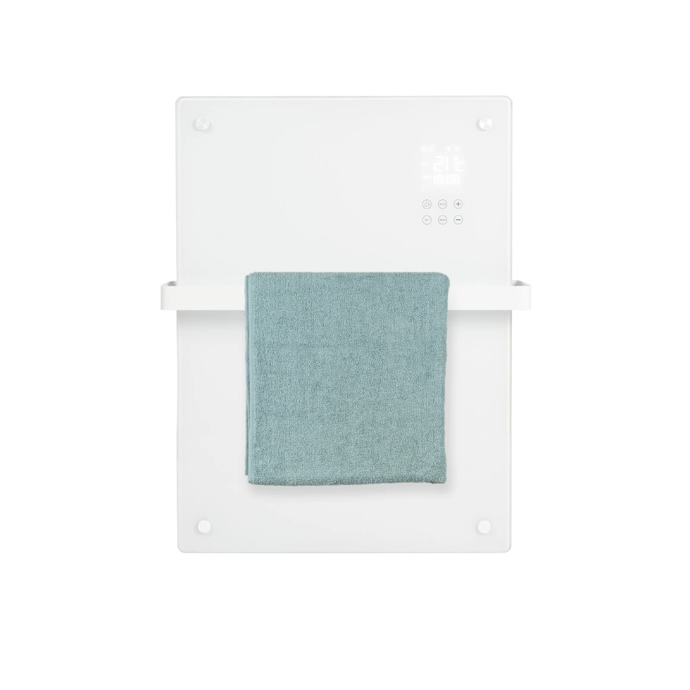 Miniatuur van Eurom alutherm sani verre elektrische kachel voor badkamer 800W met wifi en app - wit (361230)