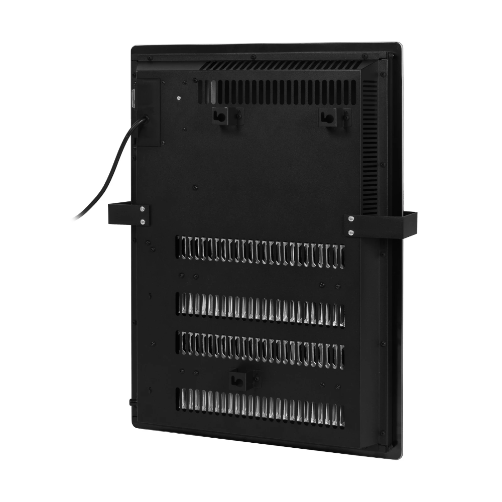 Miniatuur van Eurom alutherm sani verre elektrische kachel voor badkamer 800W met wifi en app - zwart (361247)