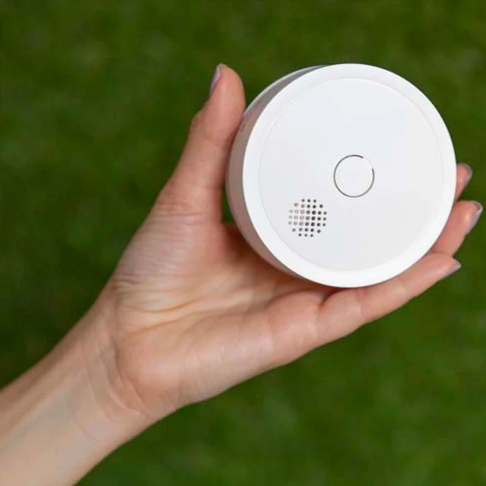 Miniatuur van Shelly optische rookmelder Plus Smoke Alarm met CR123A batterij 5 jaars - wifi koppelbaar (SNSN-0031Z)