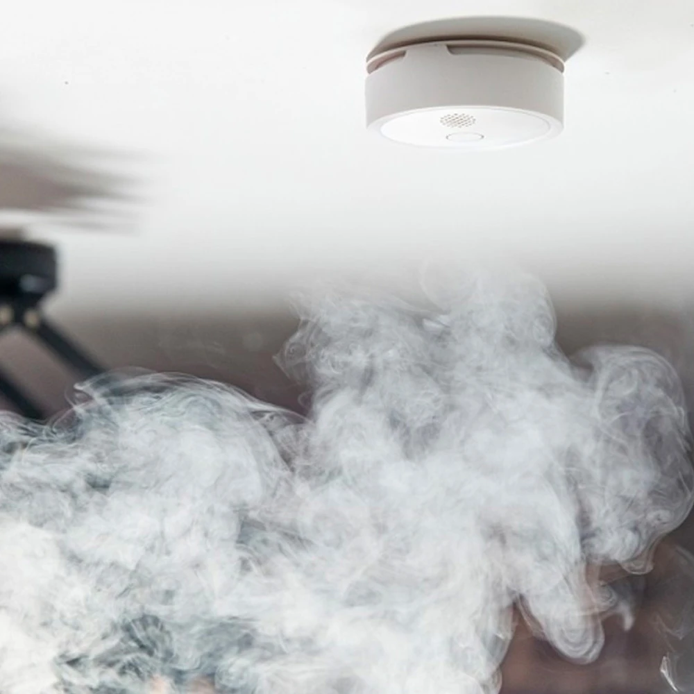 Miniatuur van Shelly optische rookmelder Plus Smoke Alarm met CR123A batterij 5 jaars - wifi koppelbaar (SNSN-0031Z)