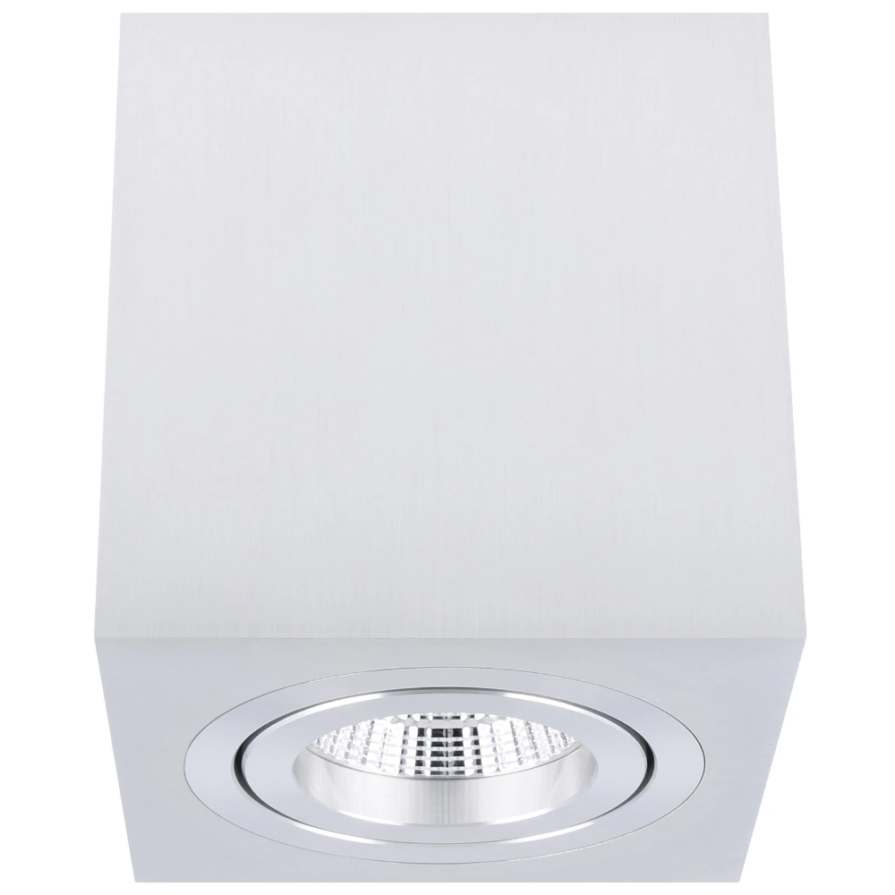 Miniatuur van Yphix opbouwspot kantelbaar enkel vierkant aluminium GU10 (50114804)