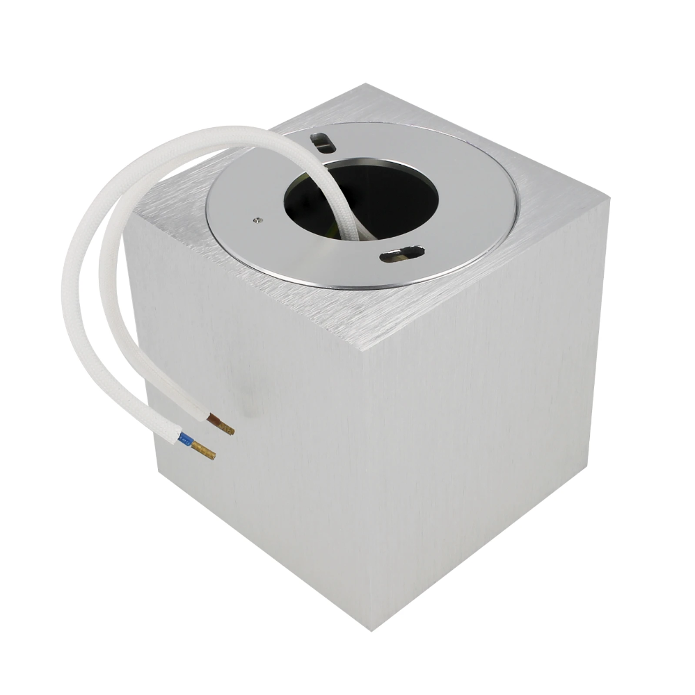 Miniatuur van Yphix opbouwspot kantelbaar enkel vierkant aluminium GU10 (50114804)